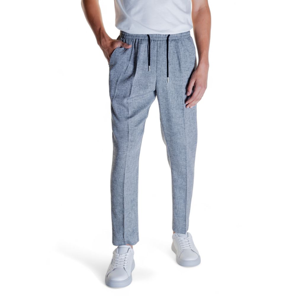 Black Linen Pant Antony Morato