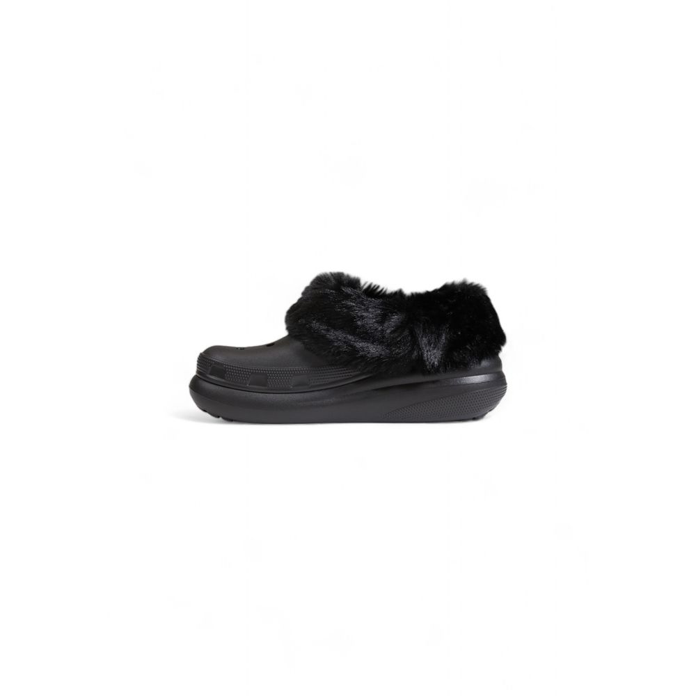 Black Synthetic Sandal Crocs