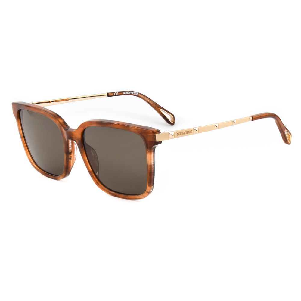 Brown Acetate Sunglasses Zadig & Voltaire