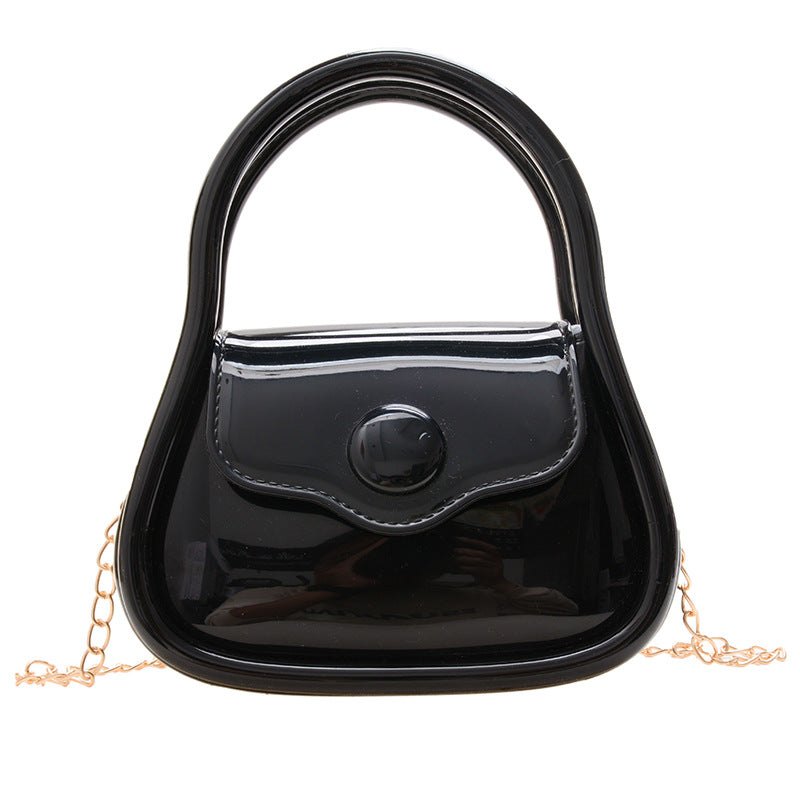 Small Cage Bag Portable Shoulder Crossbody BAGS Dropshipman Small Size Black