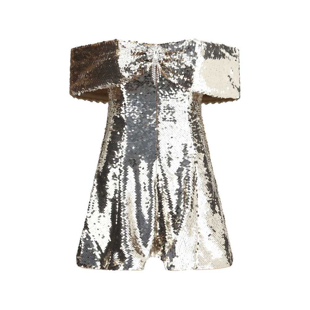 Off-shoulder mini Dress Self-Portrait