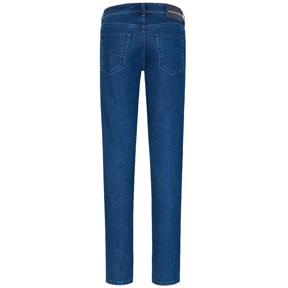 Blue Cotton Men's Jeans Jacob Cohen