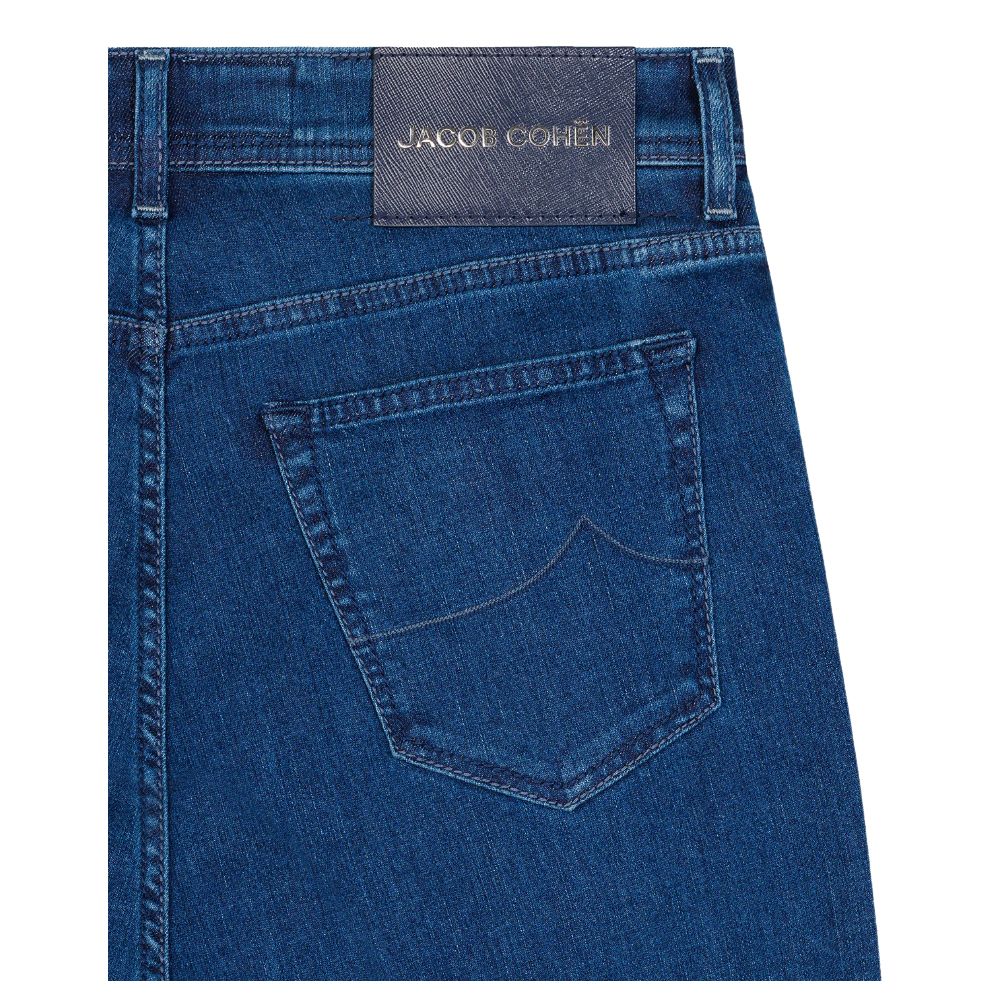 Blue Cotton Men's Jeans Jacob Cohen