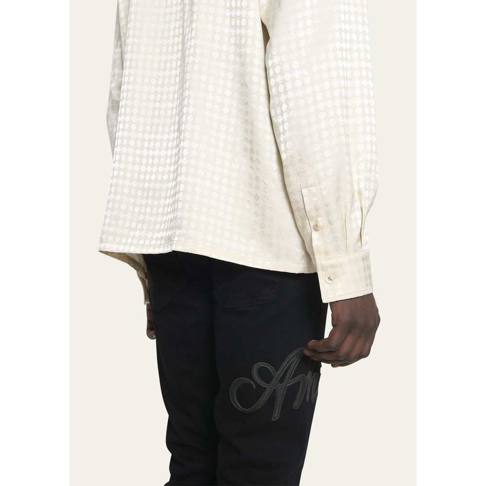 White Viscose Shirt Amiri