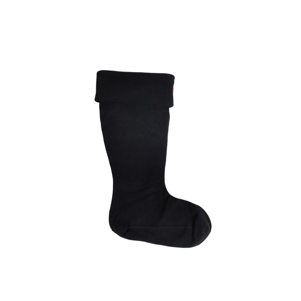 Black Recycled Polyester Sock Hunter