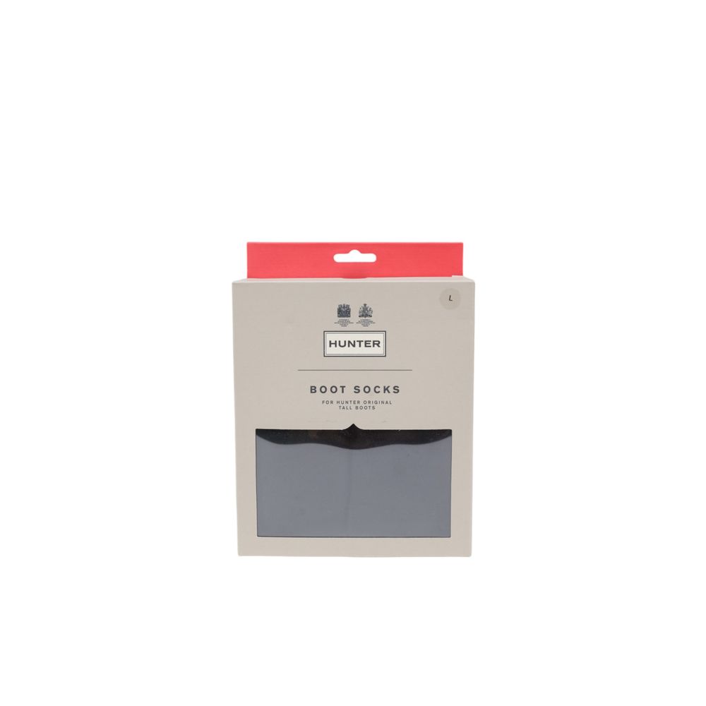 Black Recycled Polyester Sock Hunter
