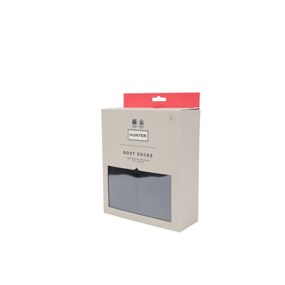 Black Recycled Polyester Sock Hunter
