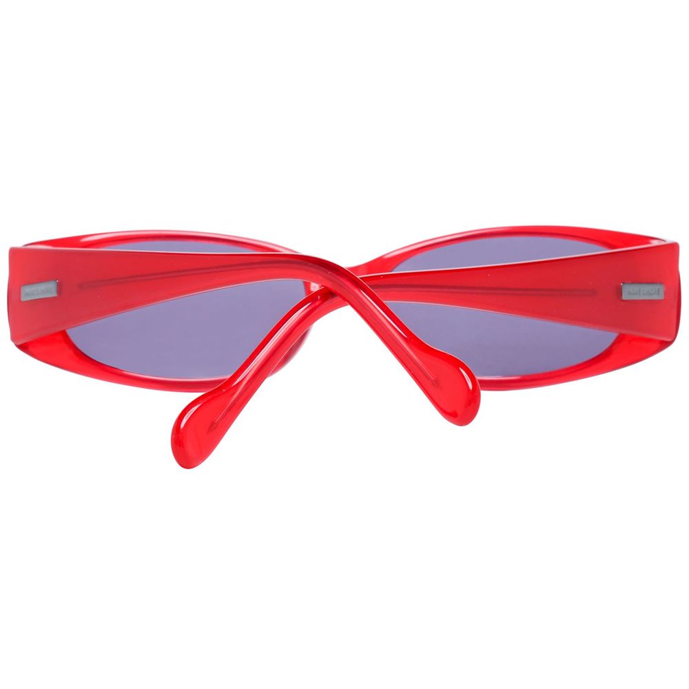 Red Plastic Sunglasses More & More