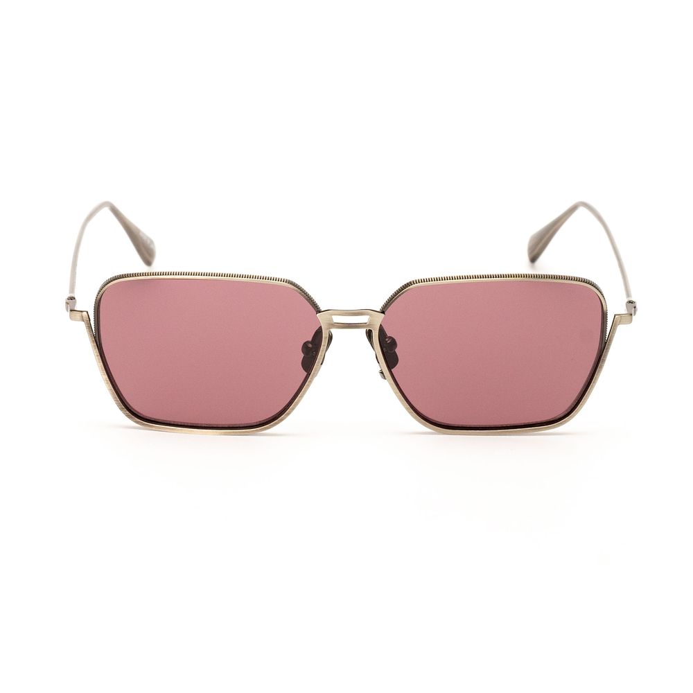 Gray Stainless Steel Sunglasses Belstaff