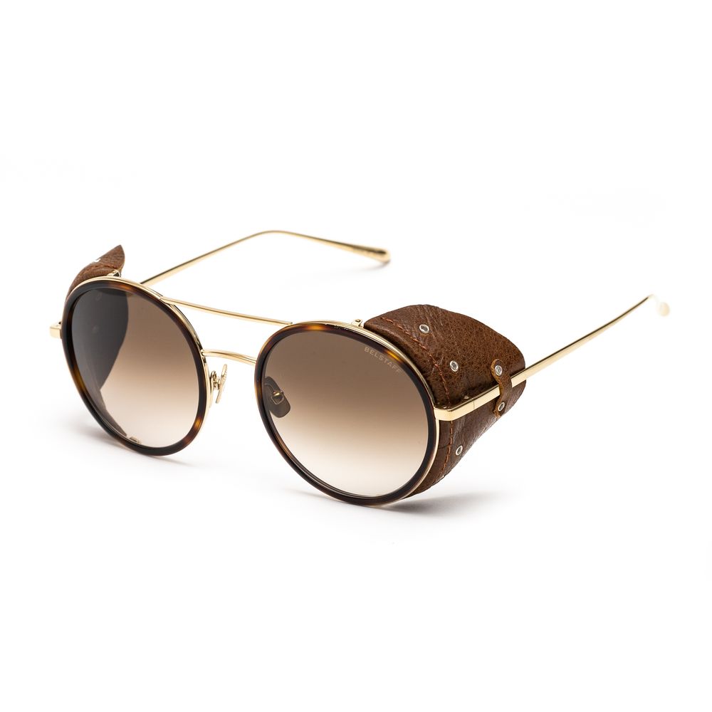 Gold Titanium Sunglasses Belstaff