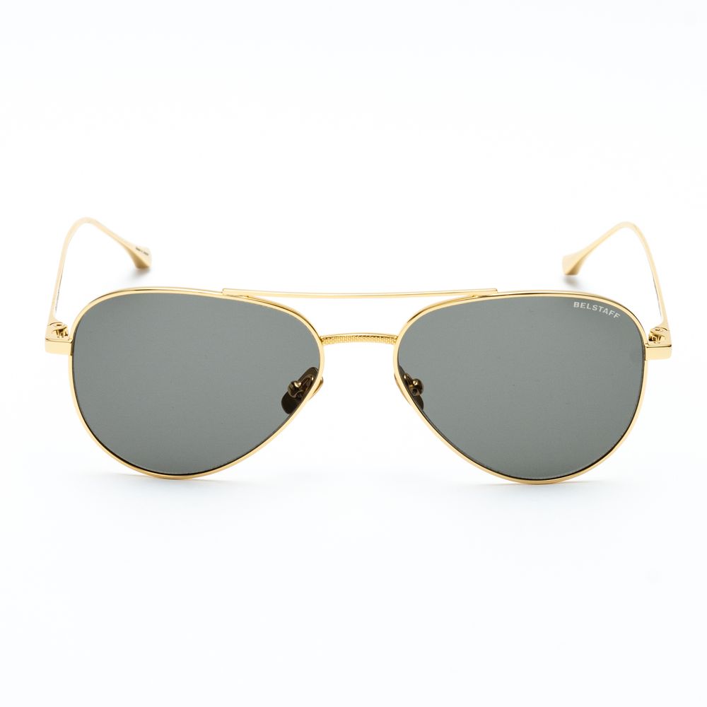 Brown Stainless Steel Sunglasses Belstaff
