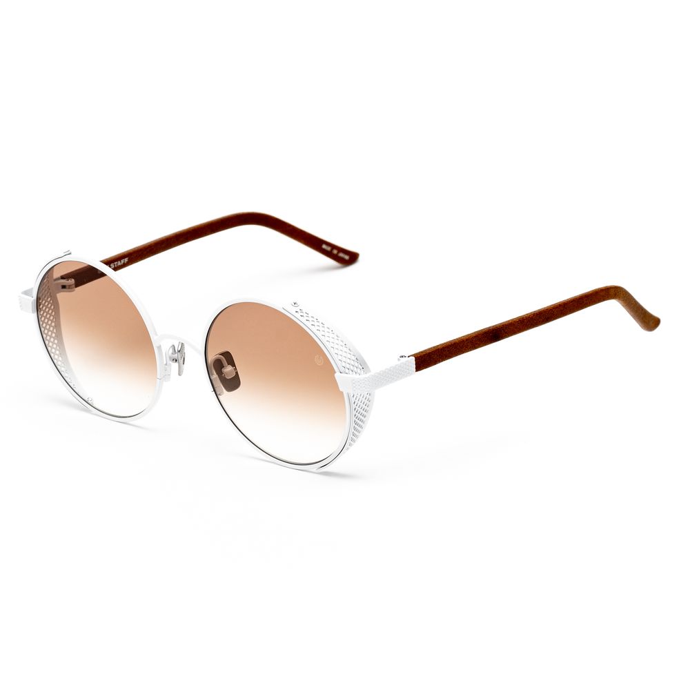 White Titanium Sunglasses Belstaff