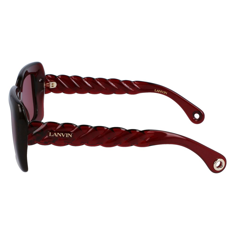 Red Bio Injected Sunglasses Lanvin