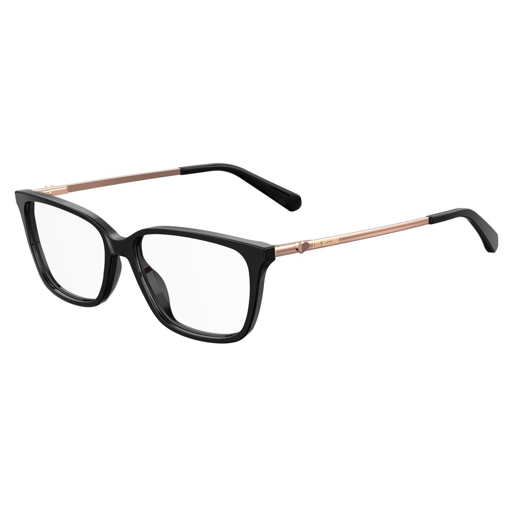 Black Acetate Frames Love Moschino