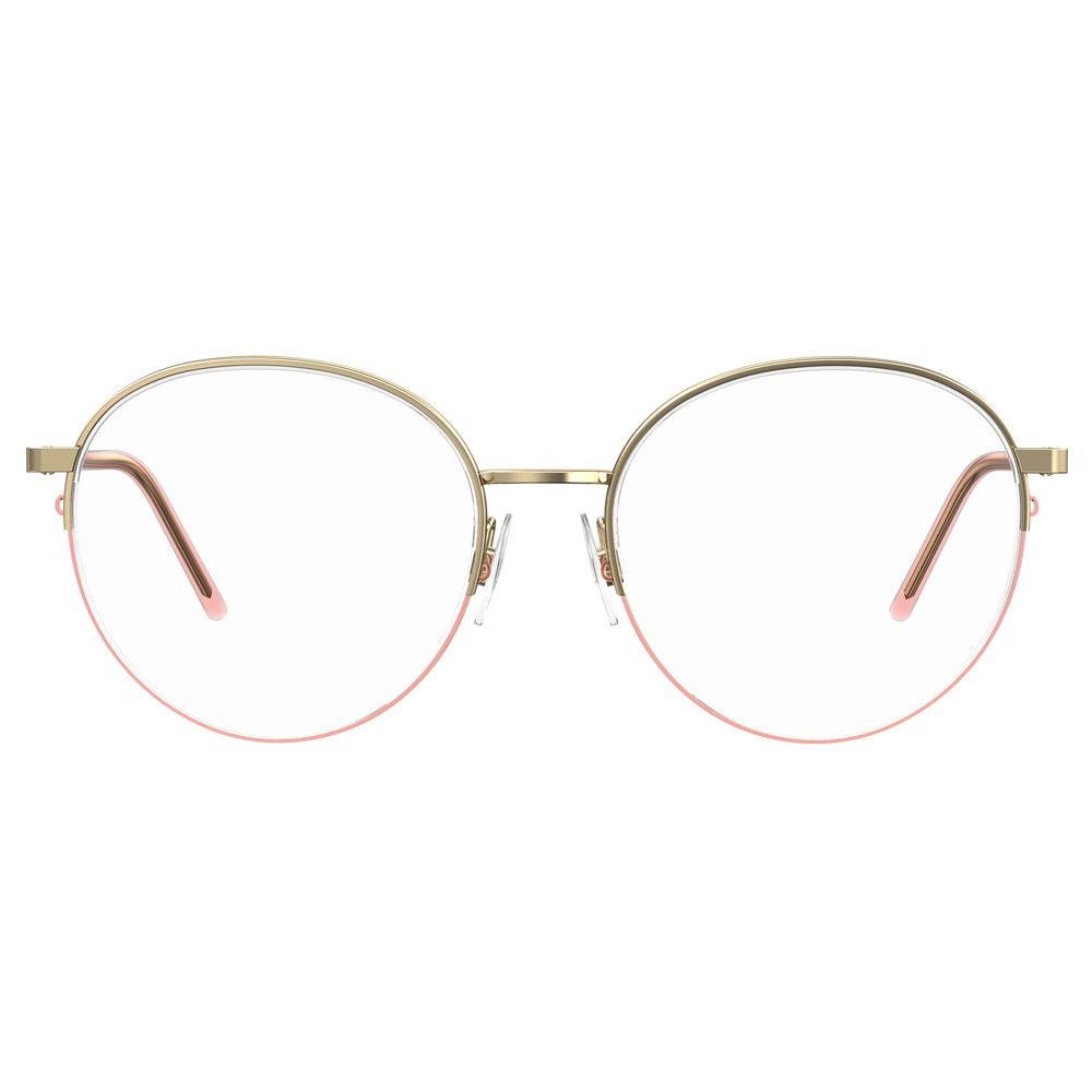 Rose Gold Metal Frames Love Moschino