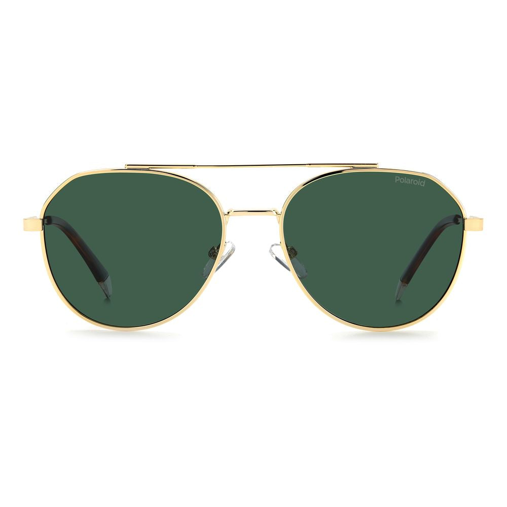 Gold Stainless Steel Sunglasses Polaroid