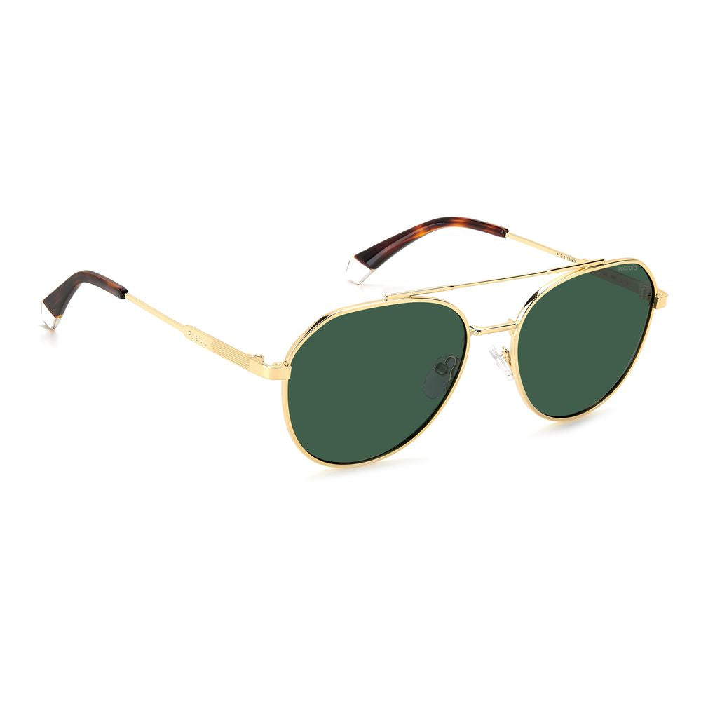 Gold Stainless Steel Sunglasses Polaroid