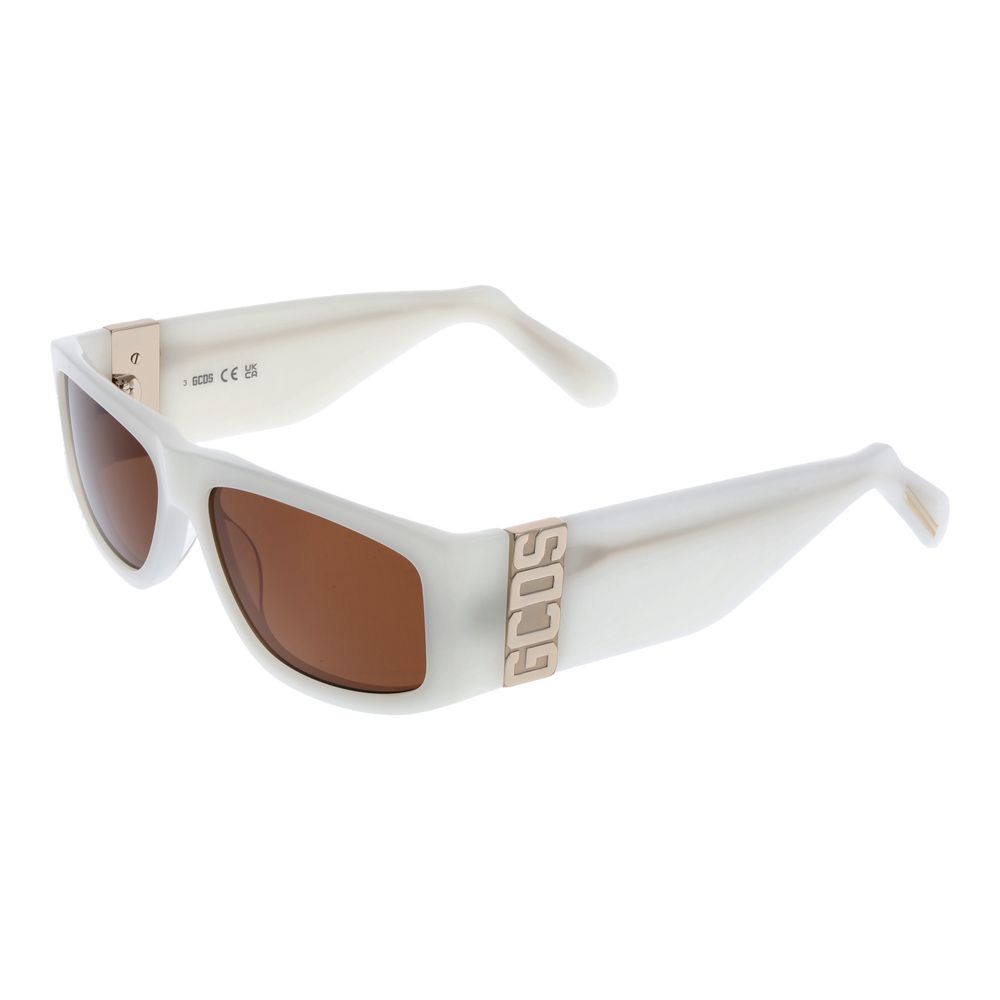 White Unisex Sunglass GCDS