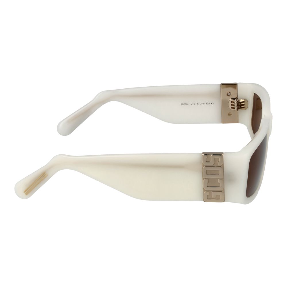 White Unisex Sunglass GCDS