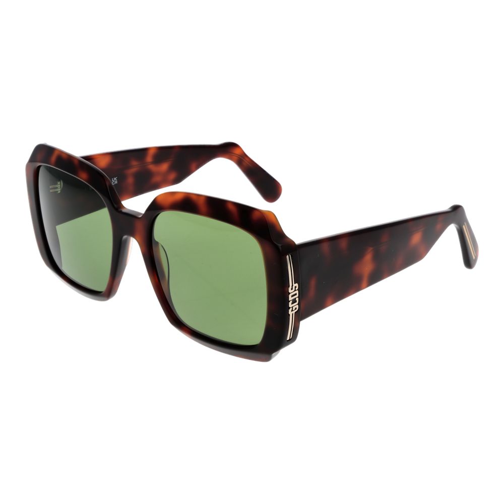 Brown Unisex Sunglass GCDS