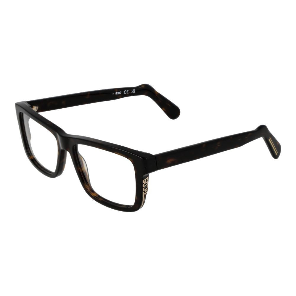 Brown Unisex Glasses Frame GCDS