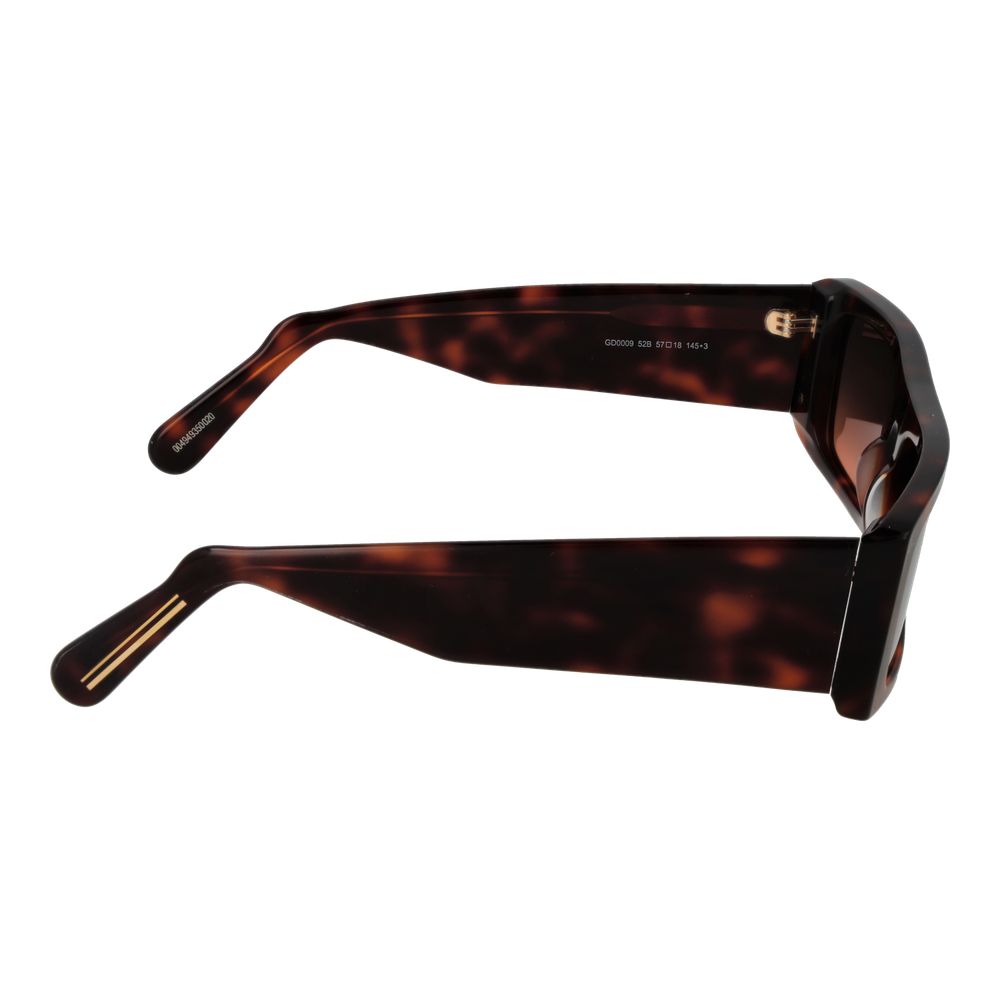 Brown Unisex Sunglass GCDS