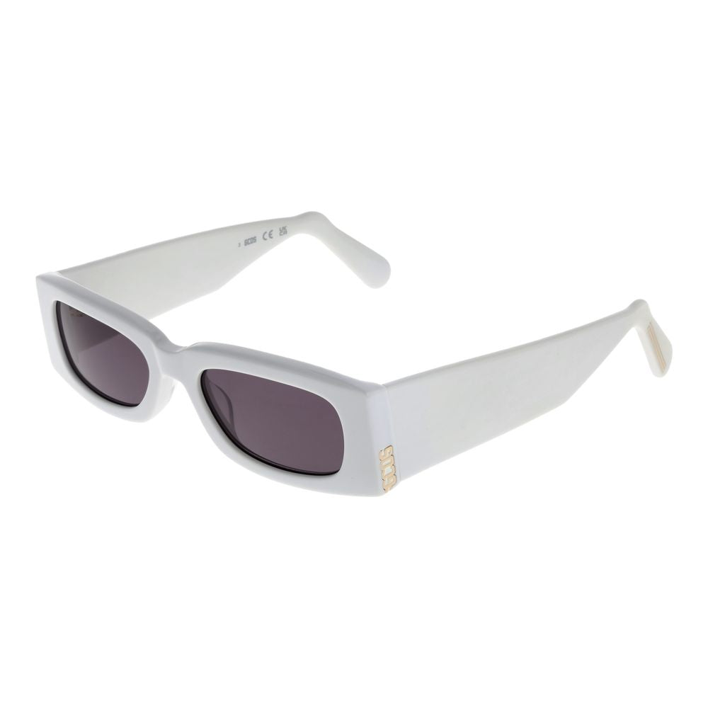 White Unisex Sunglass GCDS
