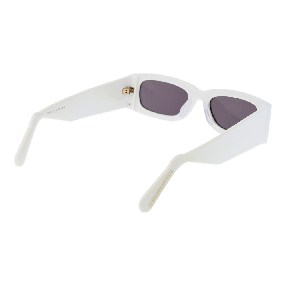 White Unisex Sunglass GCDS
