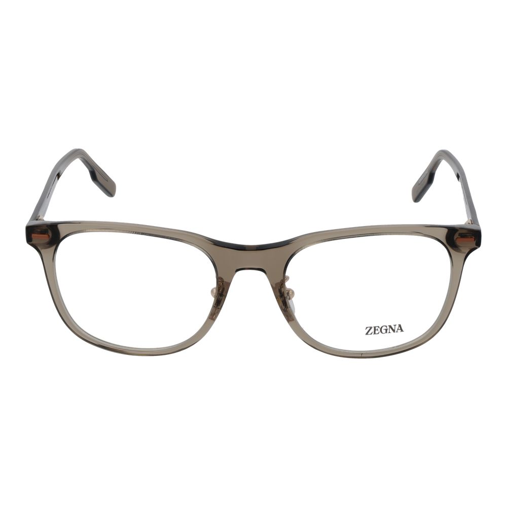 Brown Men Glasses Frame Ermenegildo Zegna