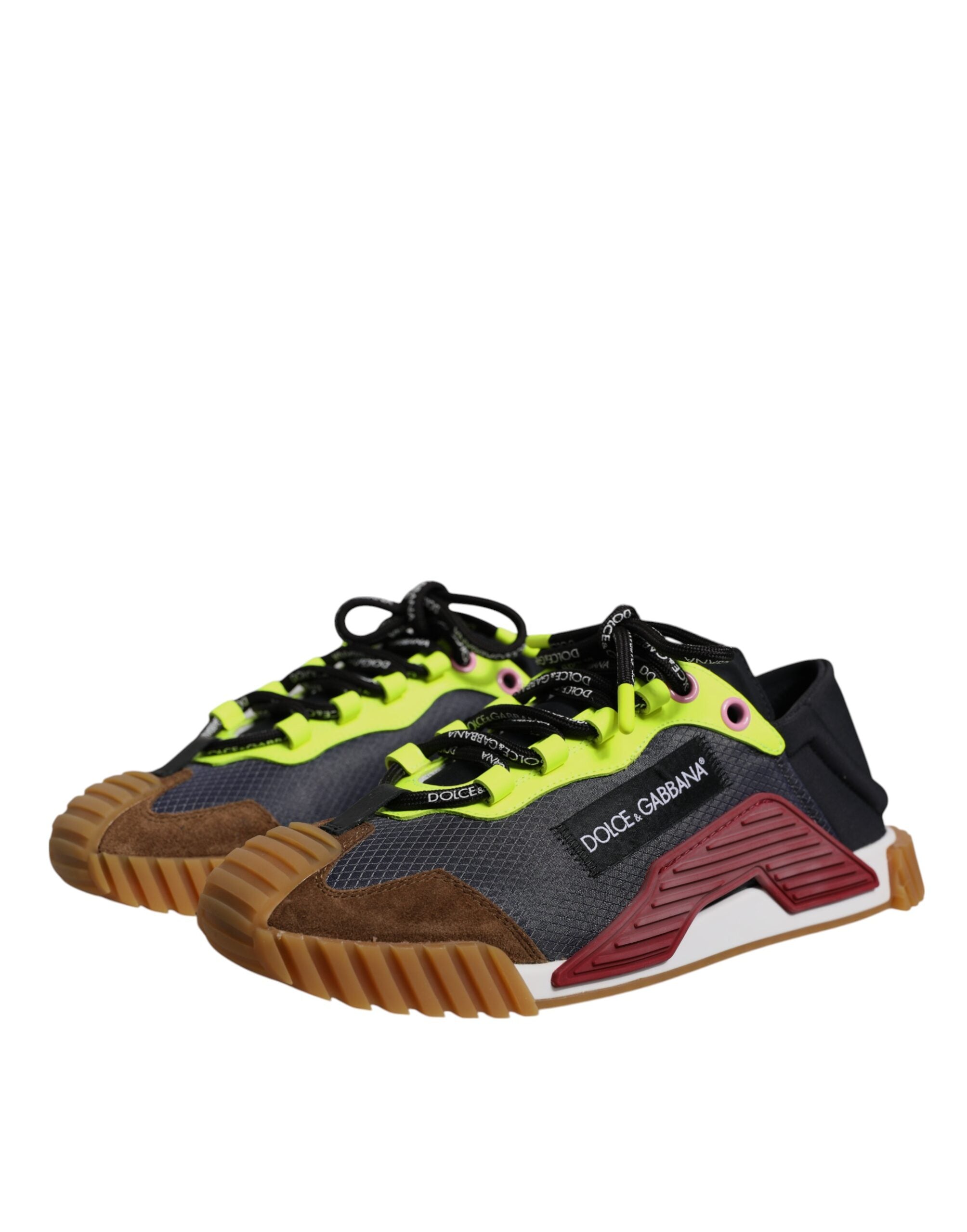 Multicolor Nylon Low Top NS1 Sneakers Shoes Dolce & Gabbana