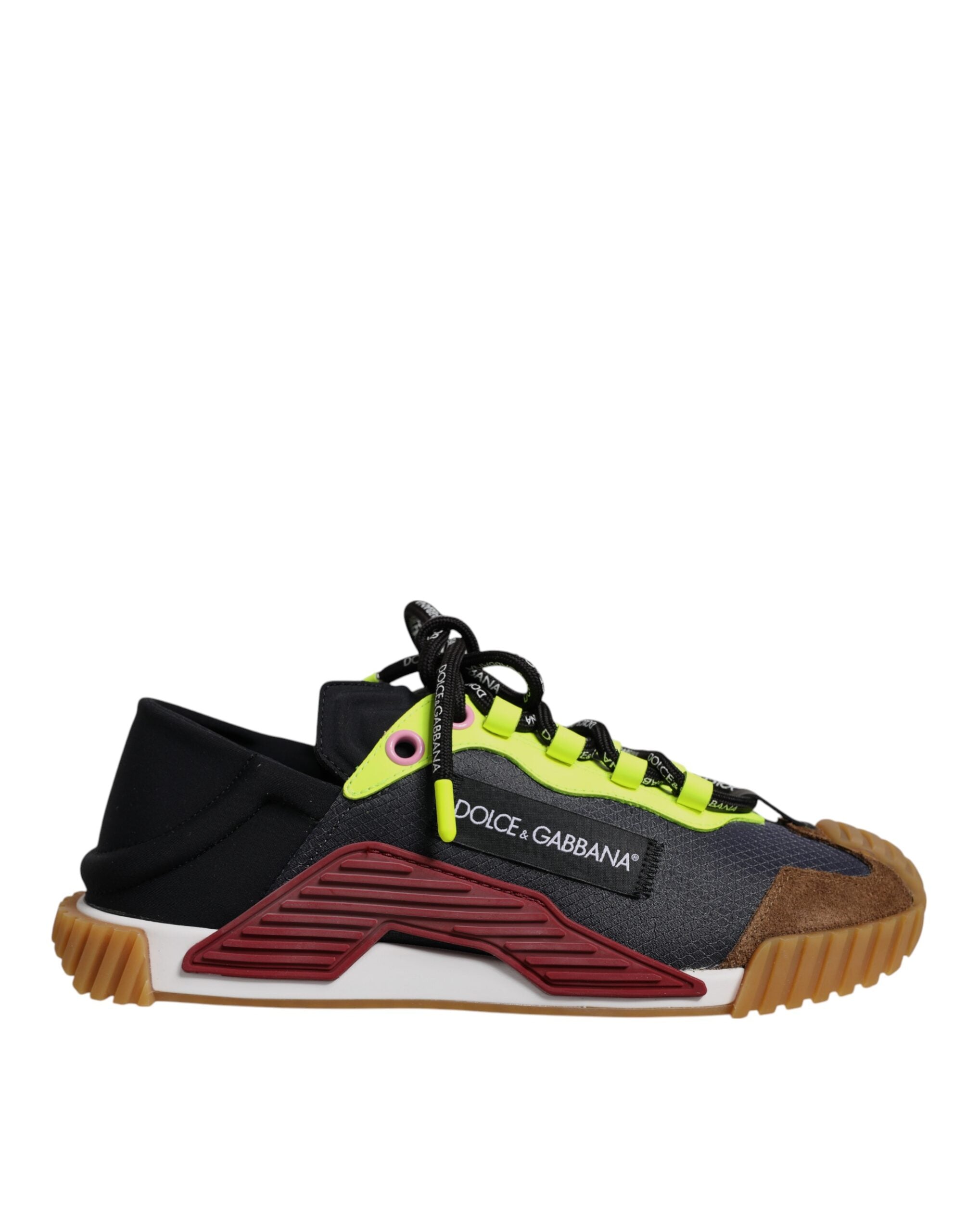 Multicolor Nylon Low Top NS1 Sneakers Shoes Dolce & Gabbana
