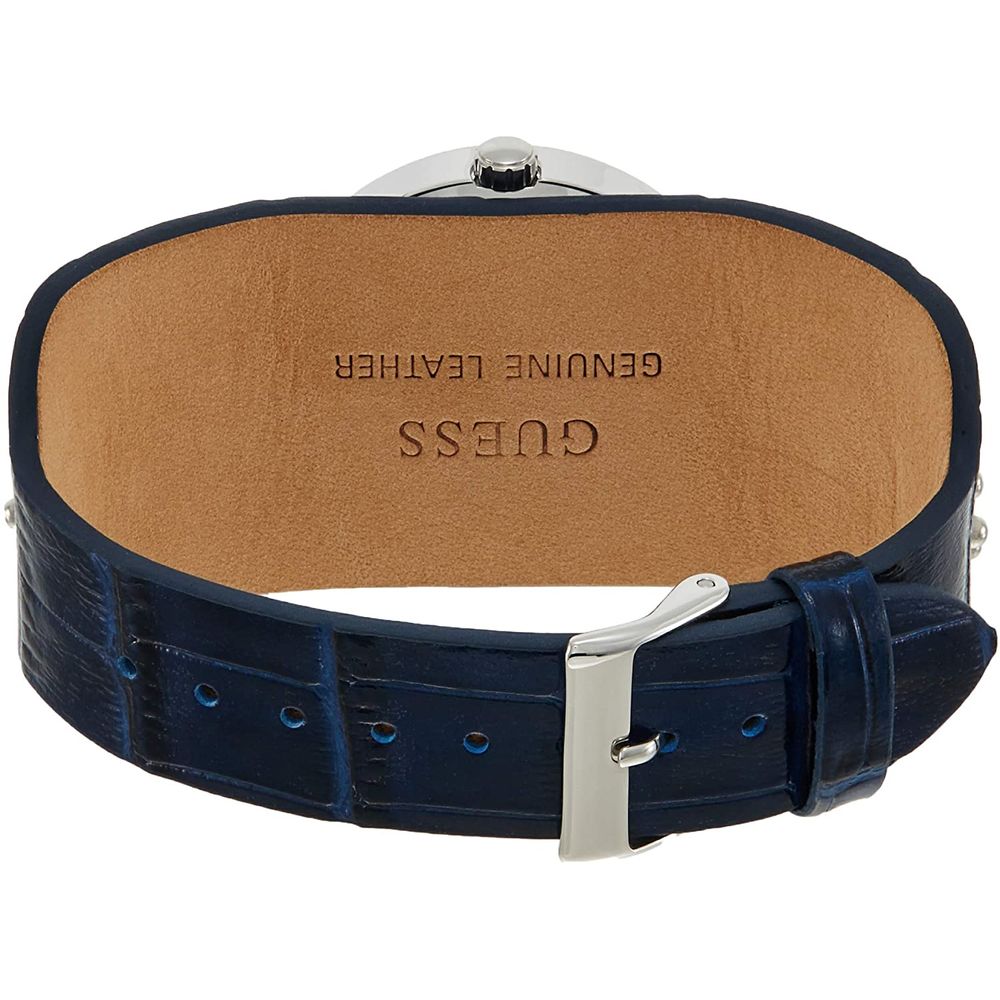 Blue Leather Watch Guess