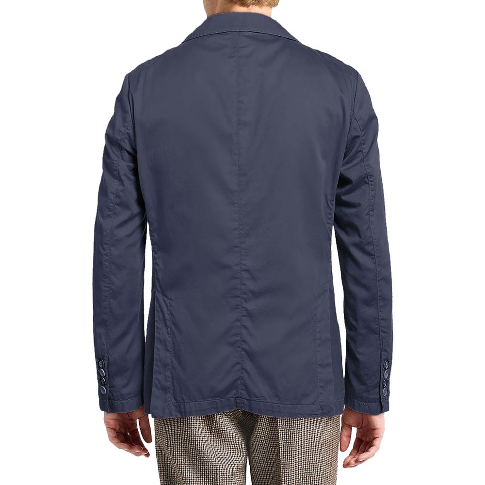 Blue Cotton Blazer AT.P.CO