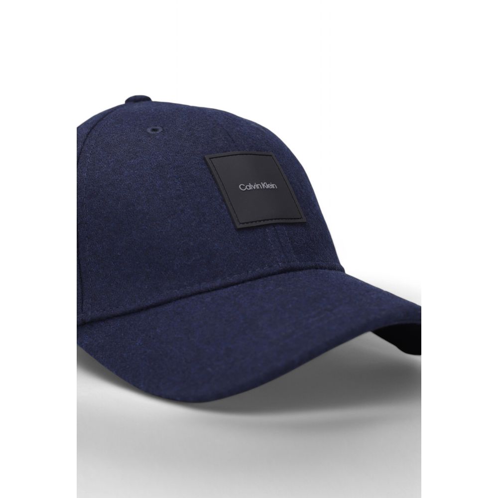 Blue Wool Caps Baseball Hat Calvin Klein