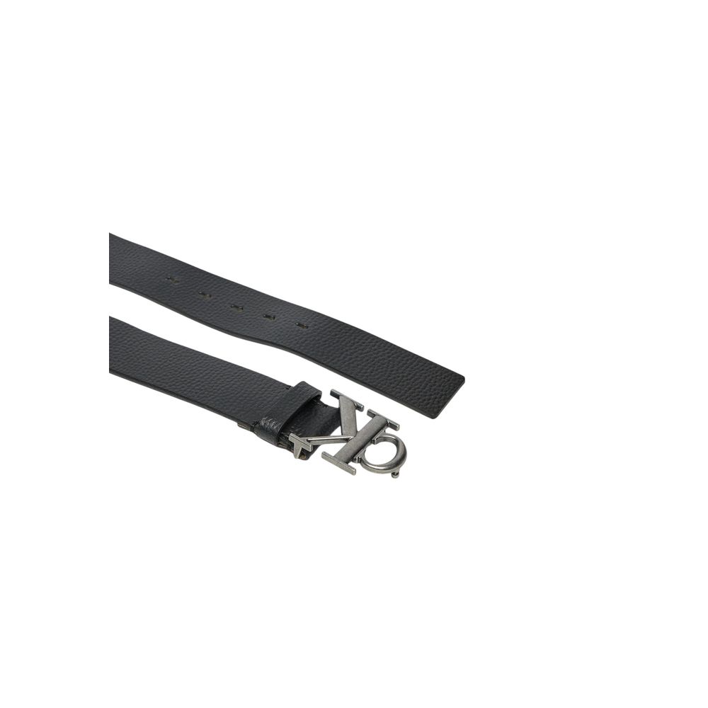 Black Leather Belt Calvin Klein Jeans