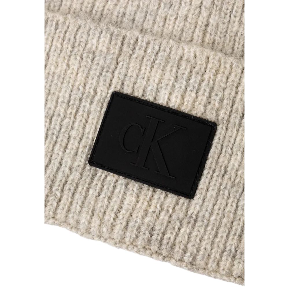 Gray Marabou Caps Baseball Hat Calvin Klein Jeans