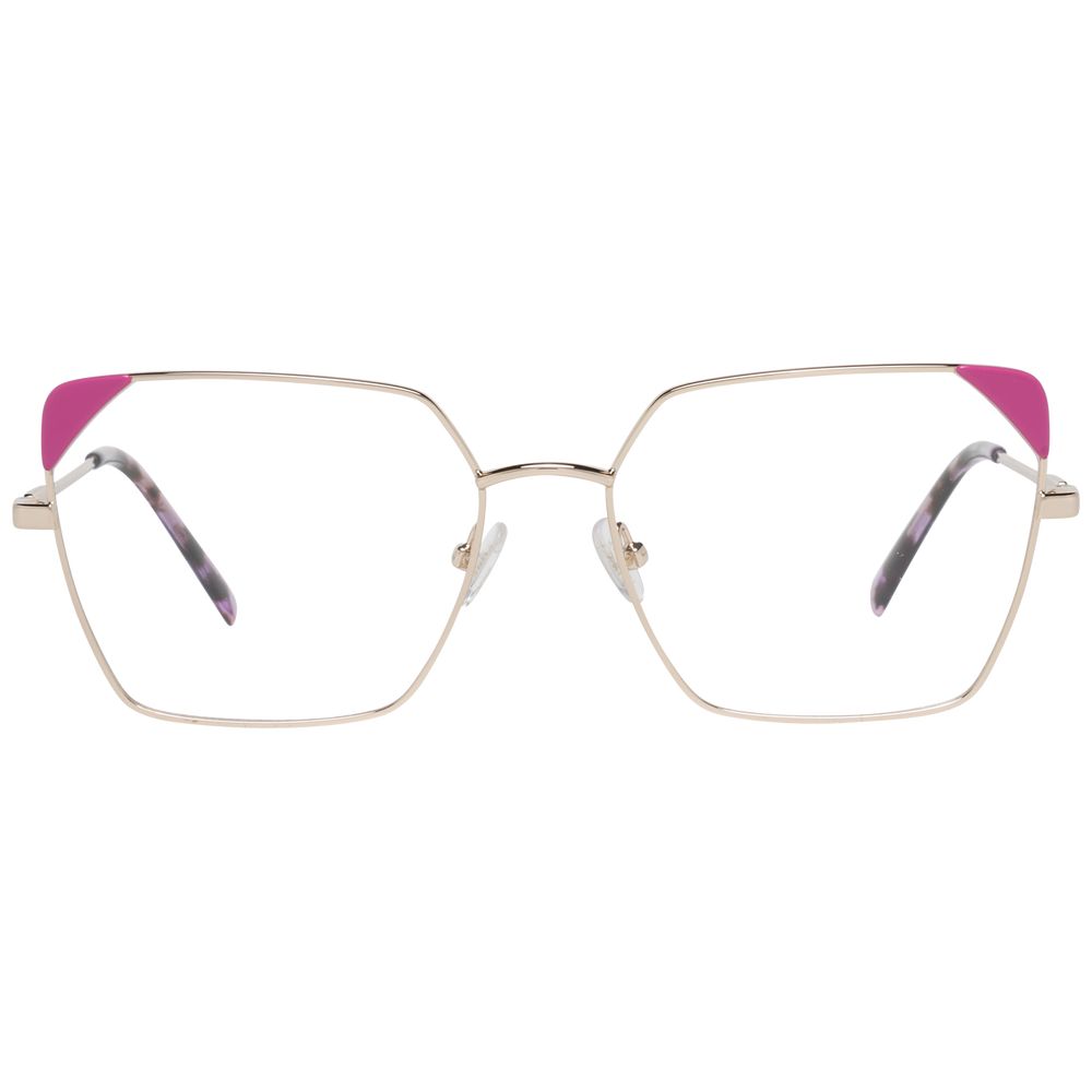 Rose Gold Women Glasses Frame Emilio Pucci