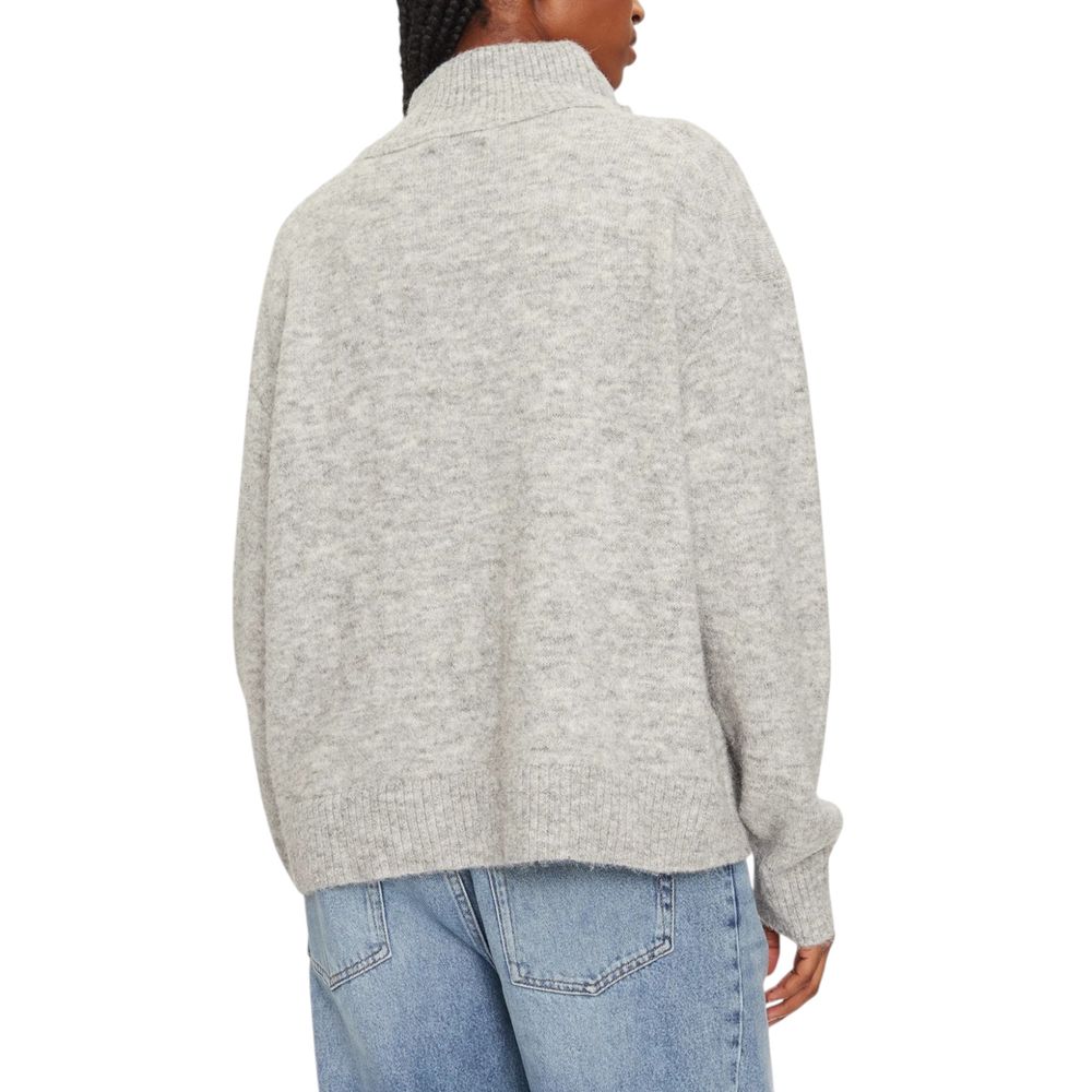 Gray Polyester Cardigan Calvin Klein Jeans