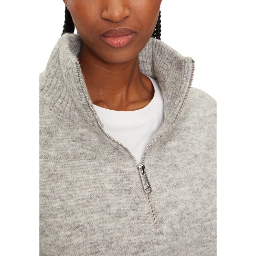 Gray Polyester Cardigan Calvin Klein Jeans