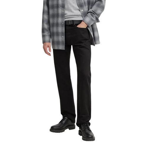 Black Cotton Relaxed Fit Jean Calvin Klein Jeans