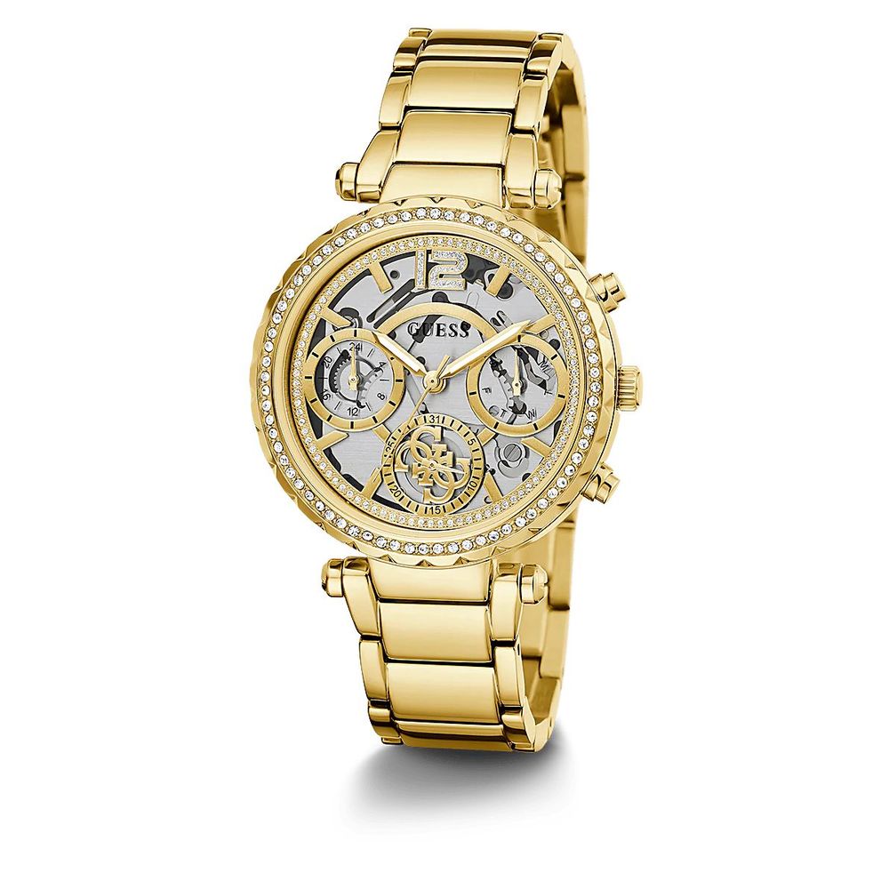 Gold Stainless Steel Watch Guess