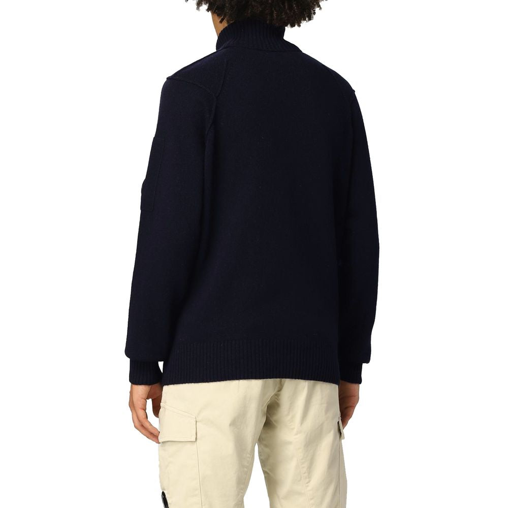 Blue Wool Sweater C.P. Company