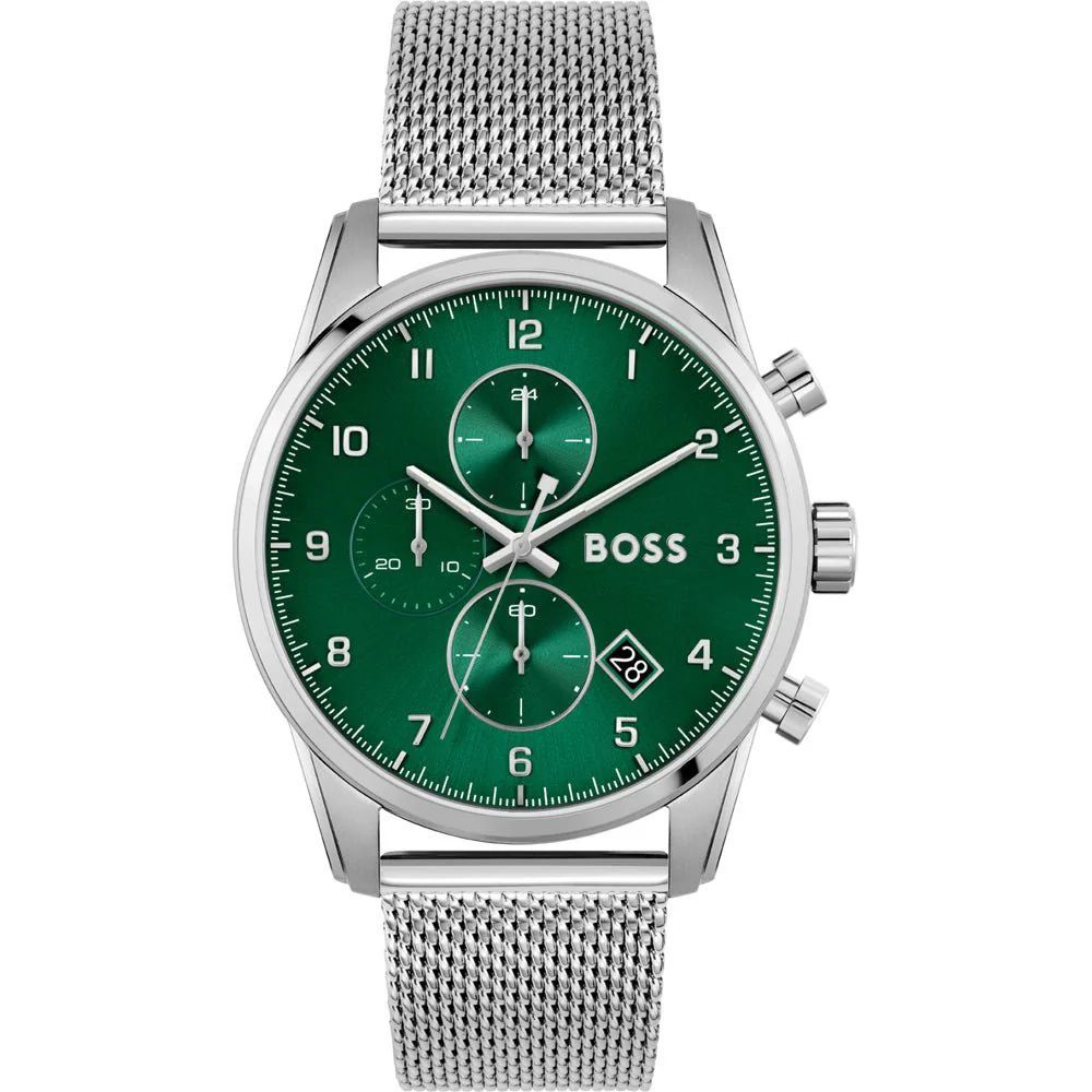 Silver Stainless Steel Watch Hugo Boss