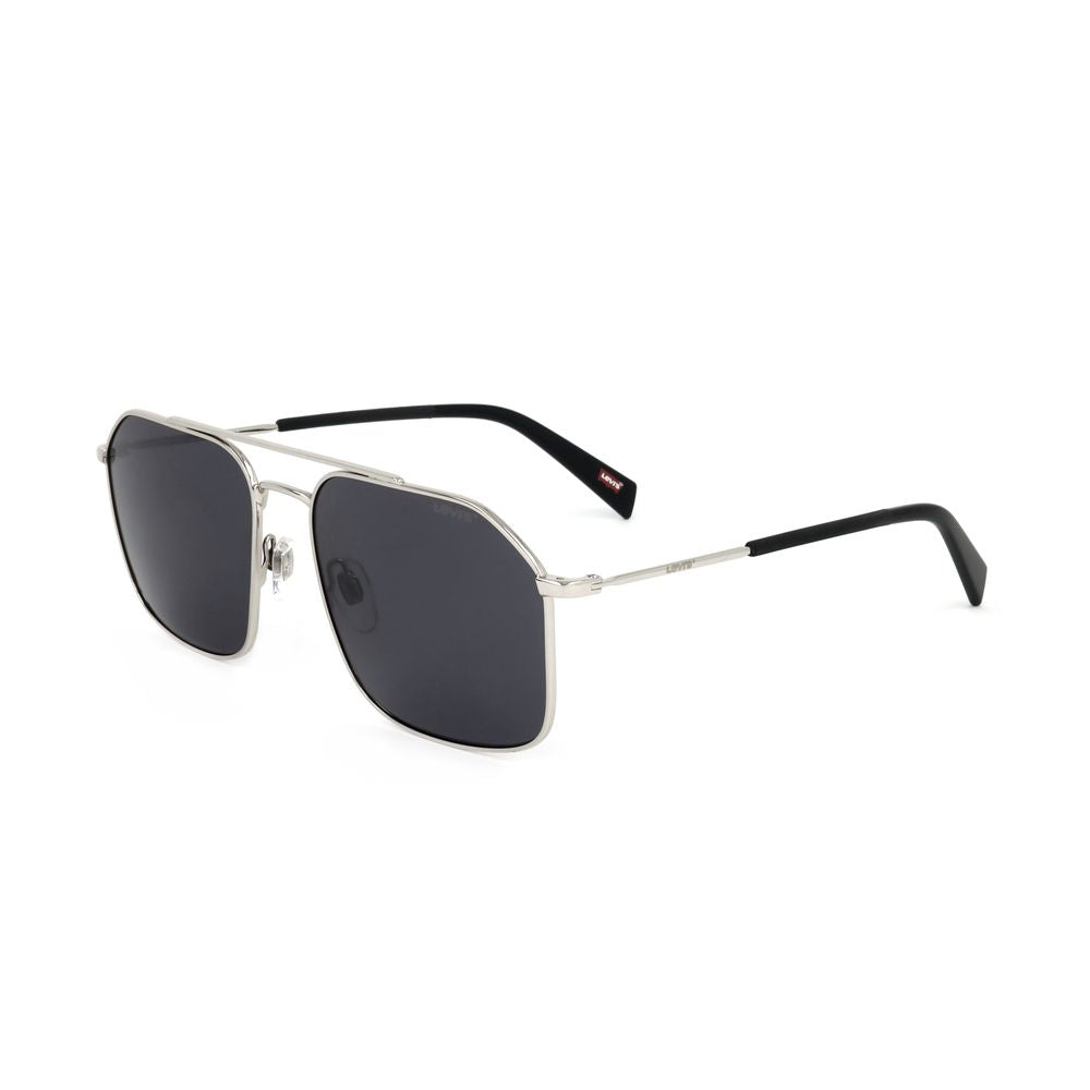 Black Stainless Steel Sunglasses Levi's