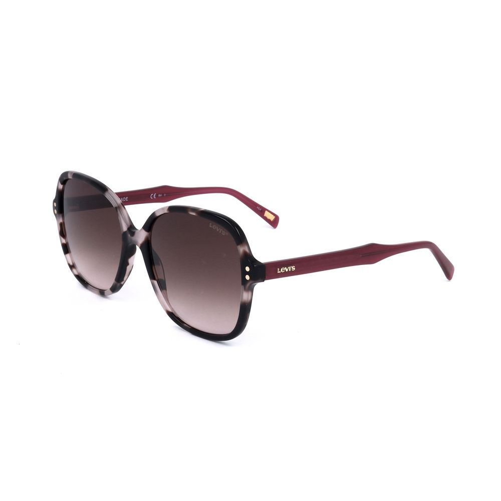 Black Stainless Steel Sunglasses Levi's