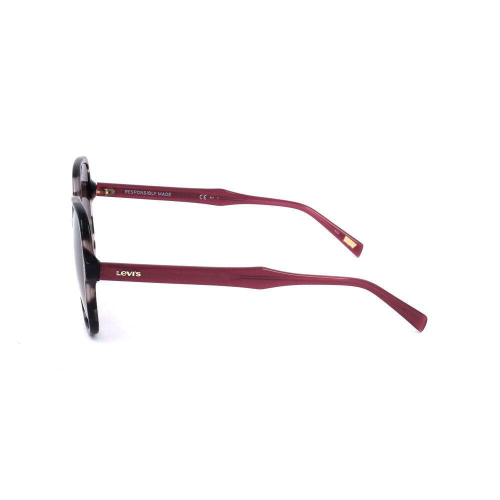 Black Stainless Steel Sunglasses Levi's