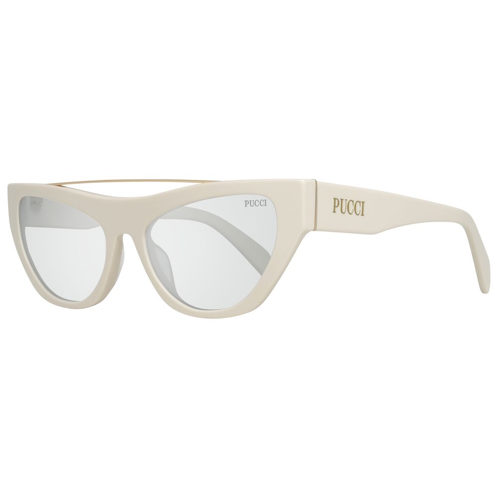 White Metal Sunglasses Emilio Pucci