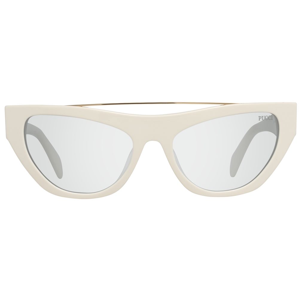 White Metal Sunglasses Emilio Pucci