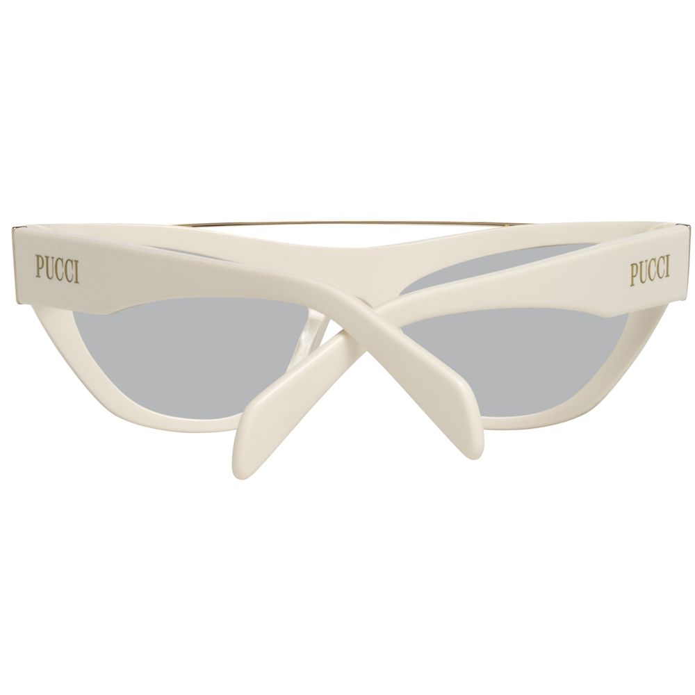 White Metal Sunglasses Emilio Pucci
