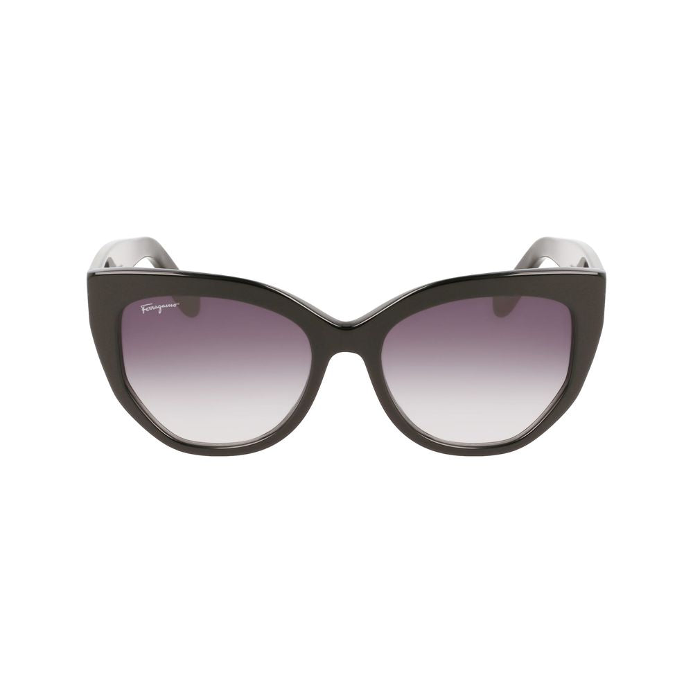 Black Acetate Sunglasses Ferragamo